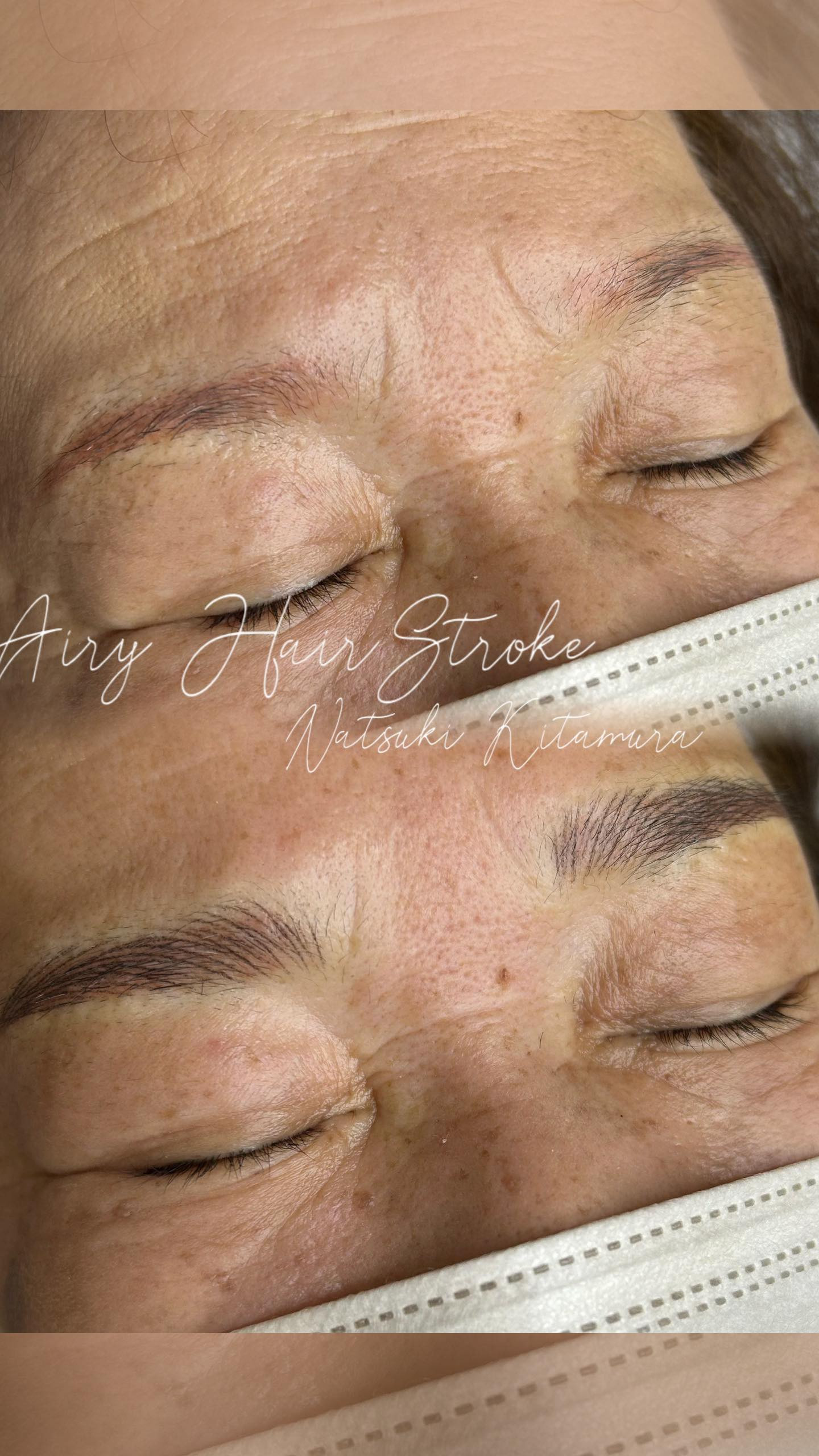 「薄くなったアートメイクのお直し」